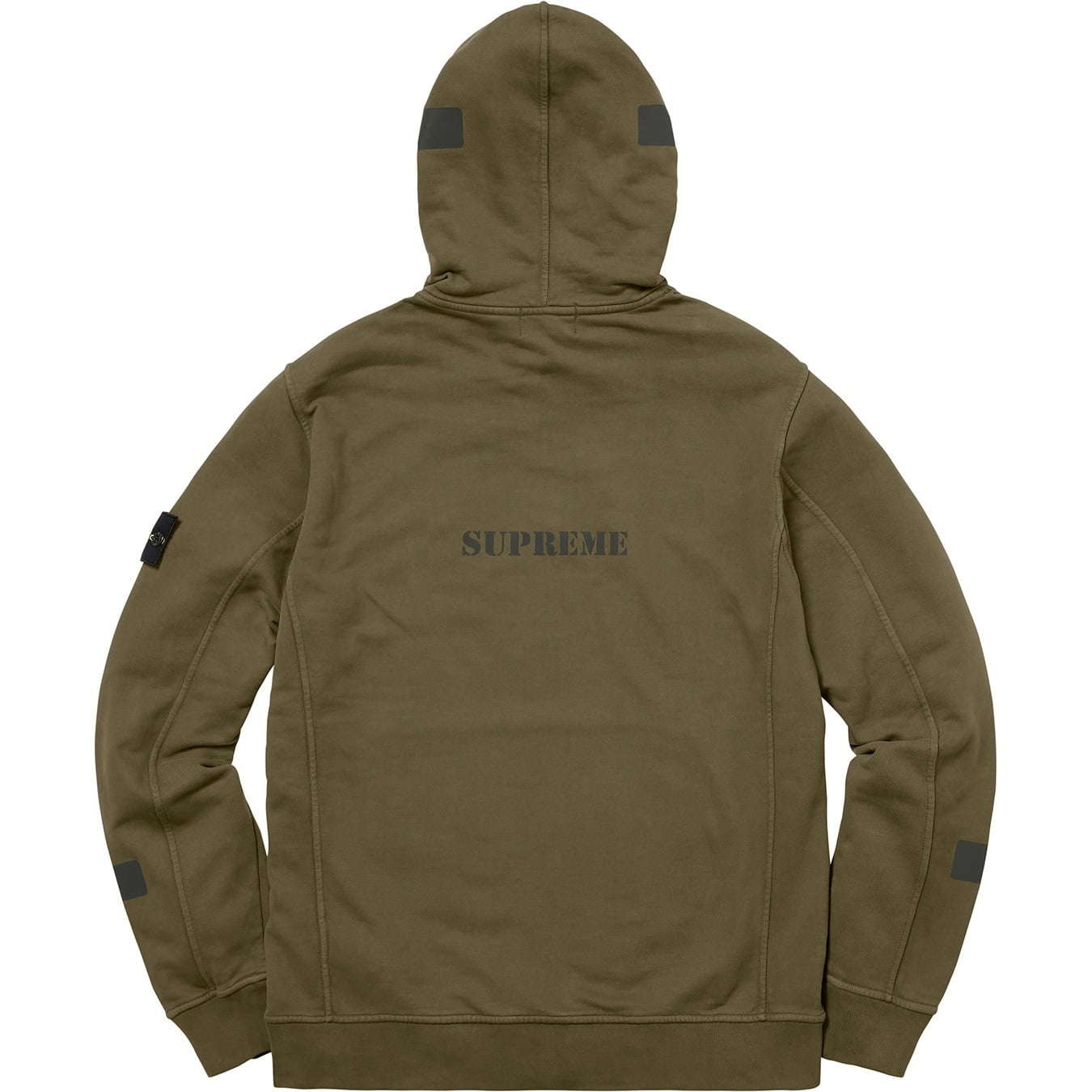 Supreme®/Stone Island® Hooded Sweatshirt view 7